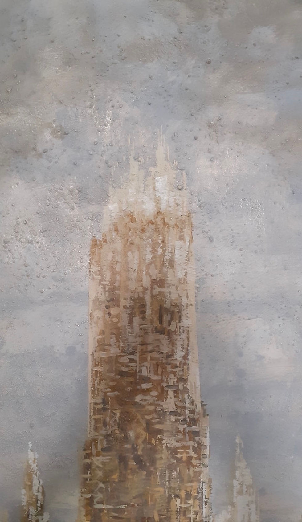Miniature : PATRICK BASTARDOZ - Babel 120 x 130 cm