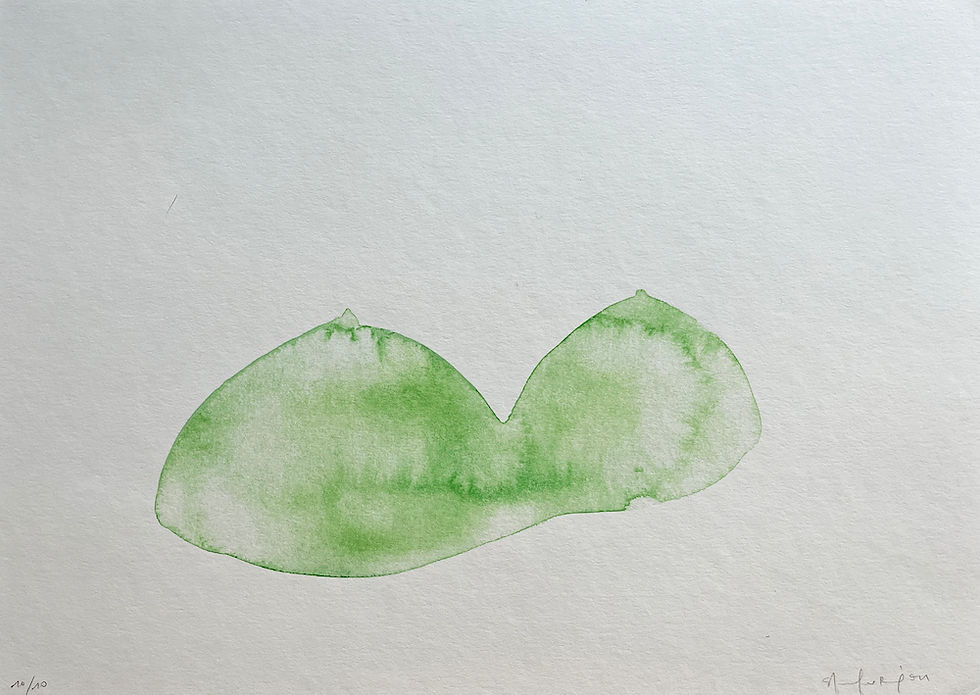 ELISABETH FRÉRING - Seins - 30 x 42 cm