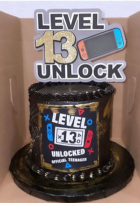 gaming cake