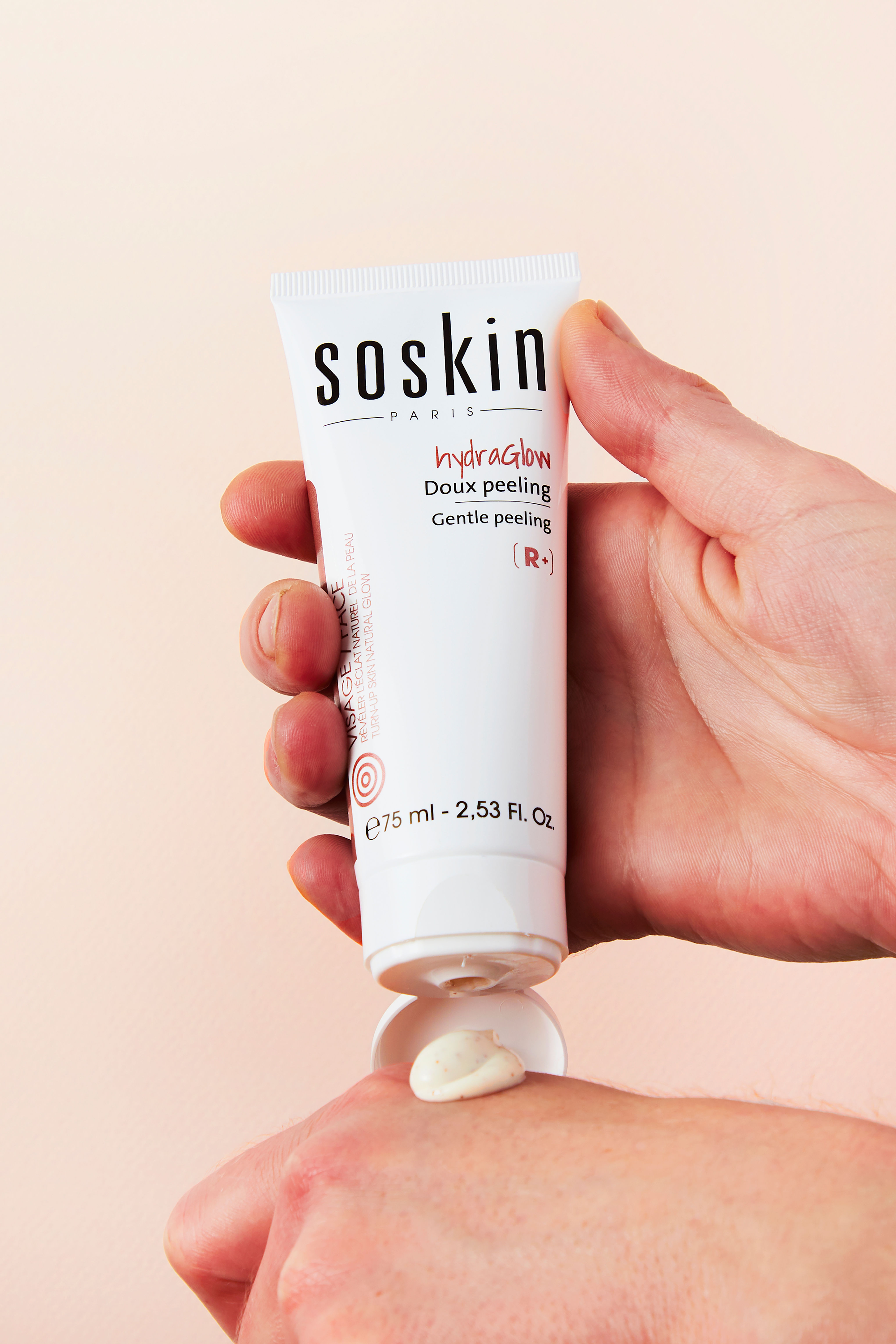 Sensitive facial peeling