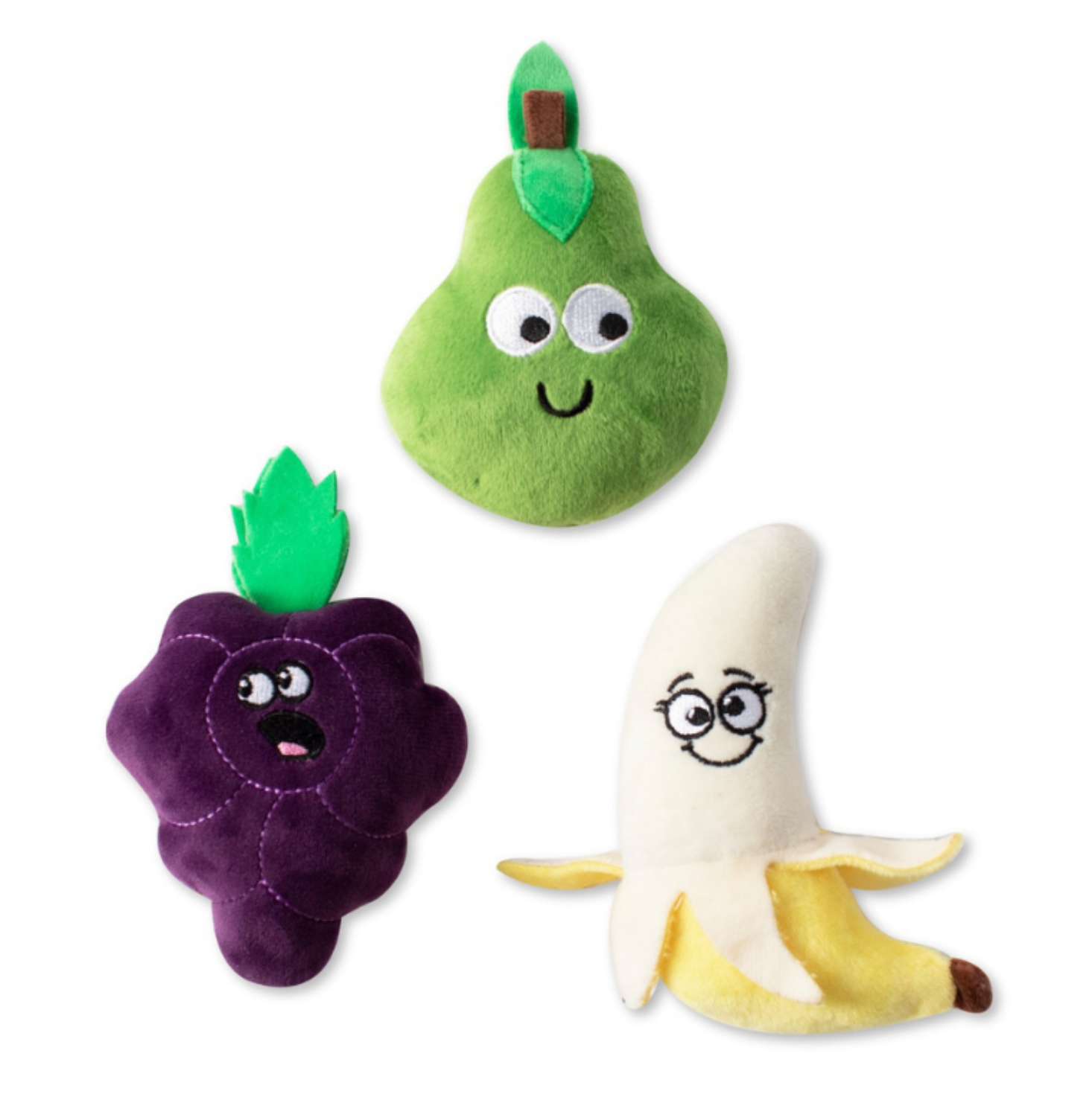 Fringe Toy Box 3 Pack Fruit Mini Toy Set
