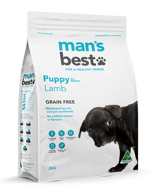 Mans Best Puppy Lamb 2kg