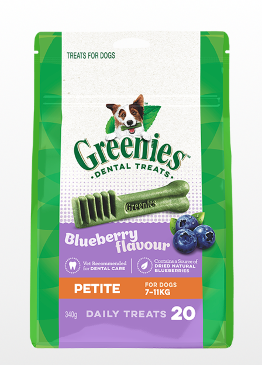 Greenies Blueberry Petite