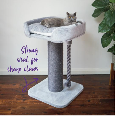 Thumbnail: Kazoo High Bed Scratch Post