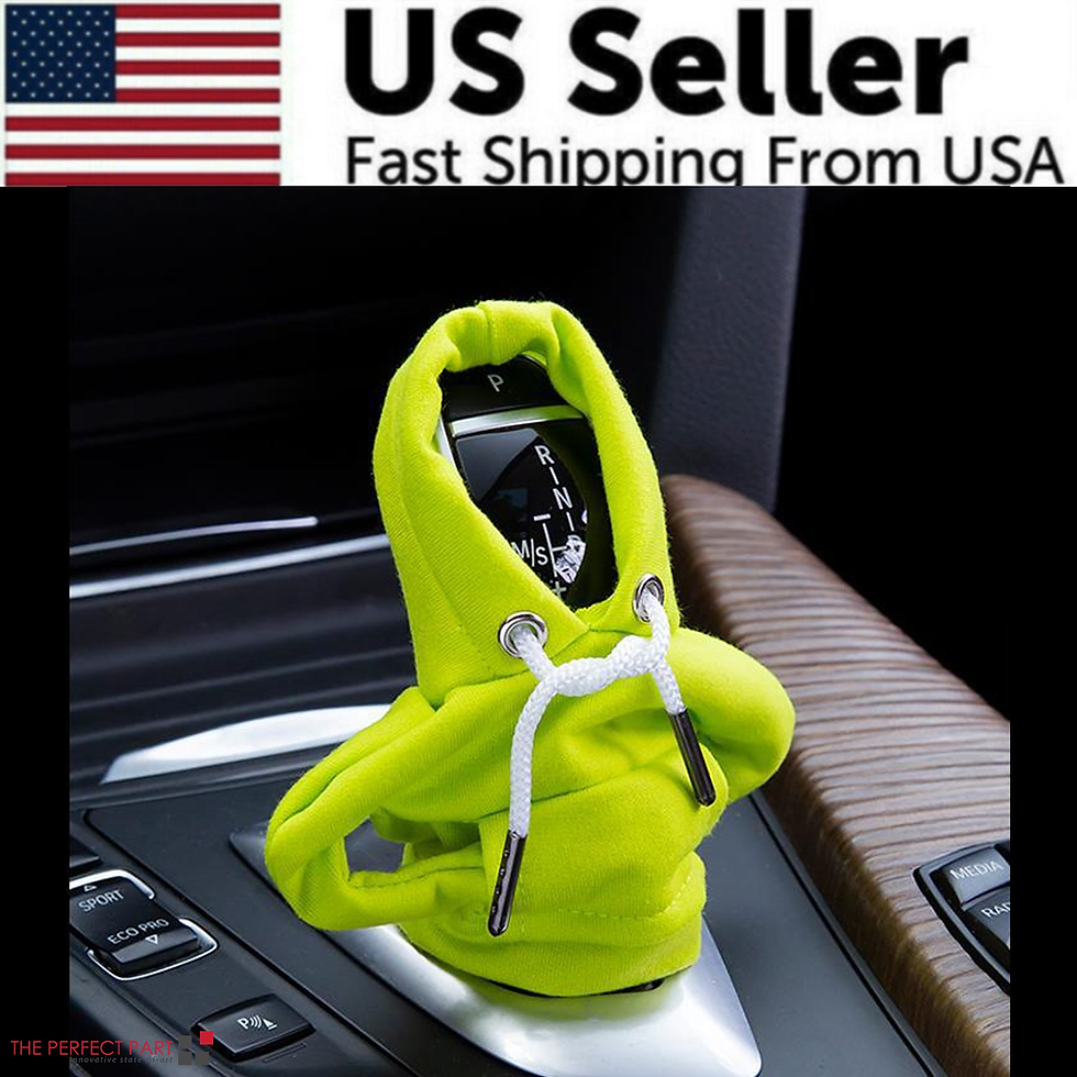 Thumbnail: Car Gear Shift Cover Mini Hoodie Gear Shift Cover for Car Shifter Interior Trim