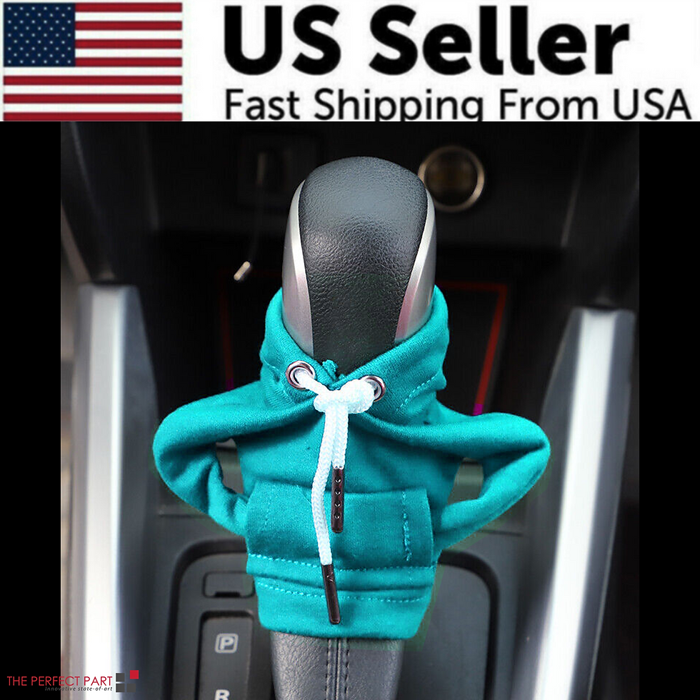 Thumbnail: Car Gear Shift Cover Mini Hoodie Gear Shift Cover for Car Shifter Interior Trim
