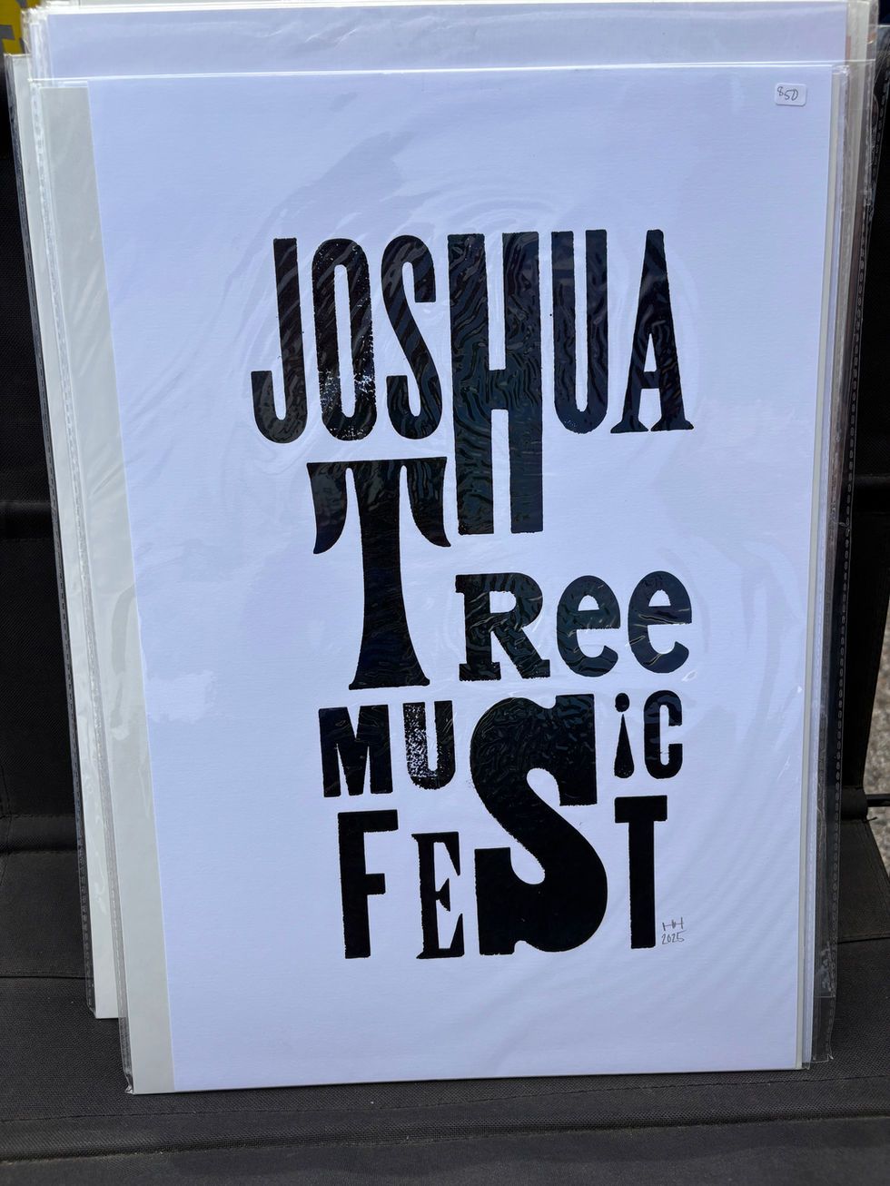 Joshua Tree music fest print