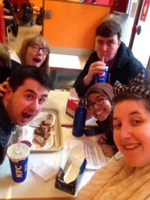 Steff, Bec, Callum and Olivia! Awesome gang!