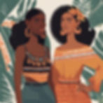 Representation of Melanated Atlantic and Pacific sisters