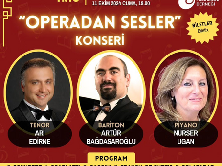 "OPERADAN SESLER" KONSERİ İÇİN SON ÇAĞRI!