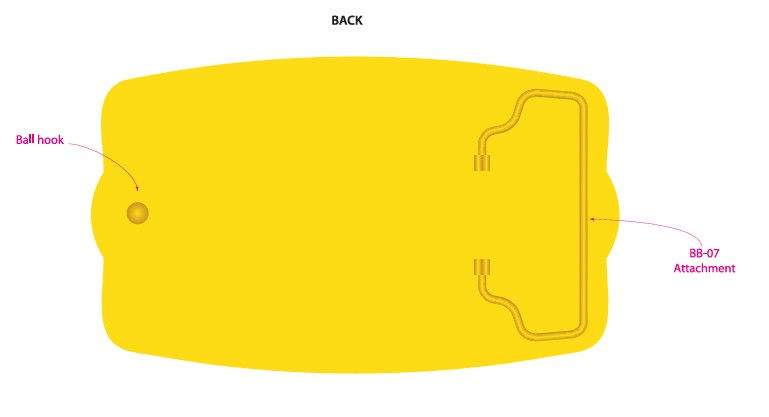 Thumbnail: HMCS Tecumseh Western Belt Buckle - TEC