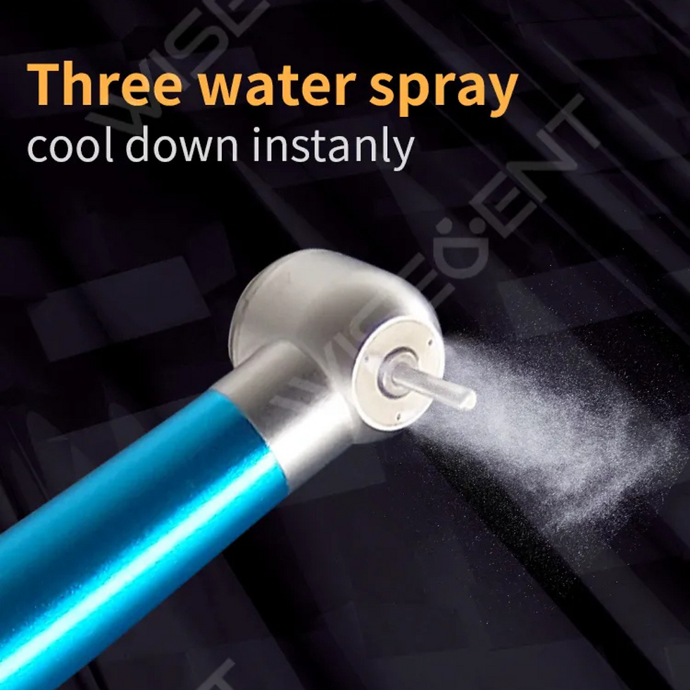 Miniature : Turbines 4 trous Colorées,  Sans Led et 3 sprays