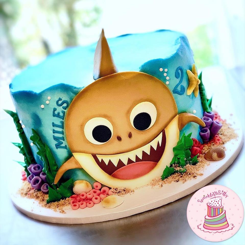 Party Cake Design from the Archive - Sprinkle Me Silly original photo