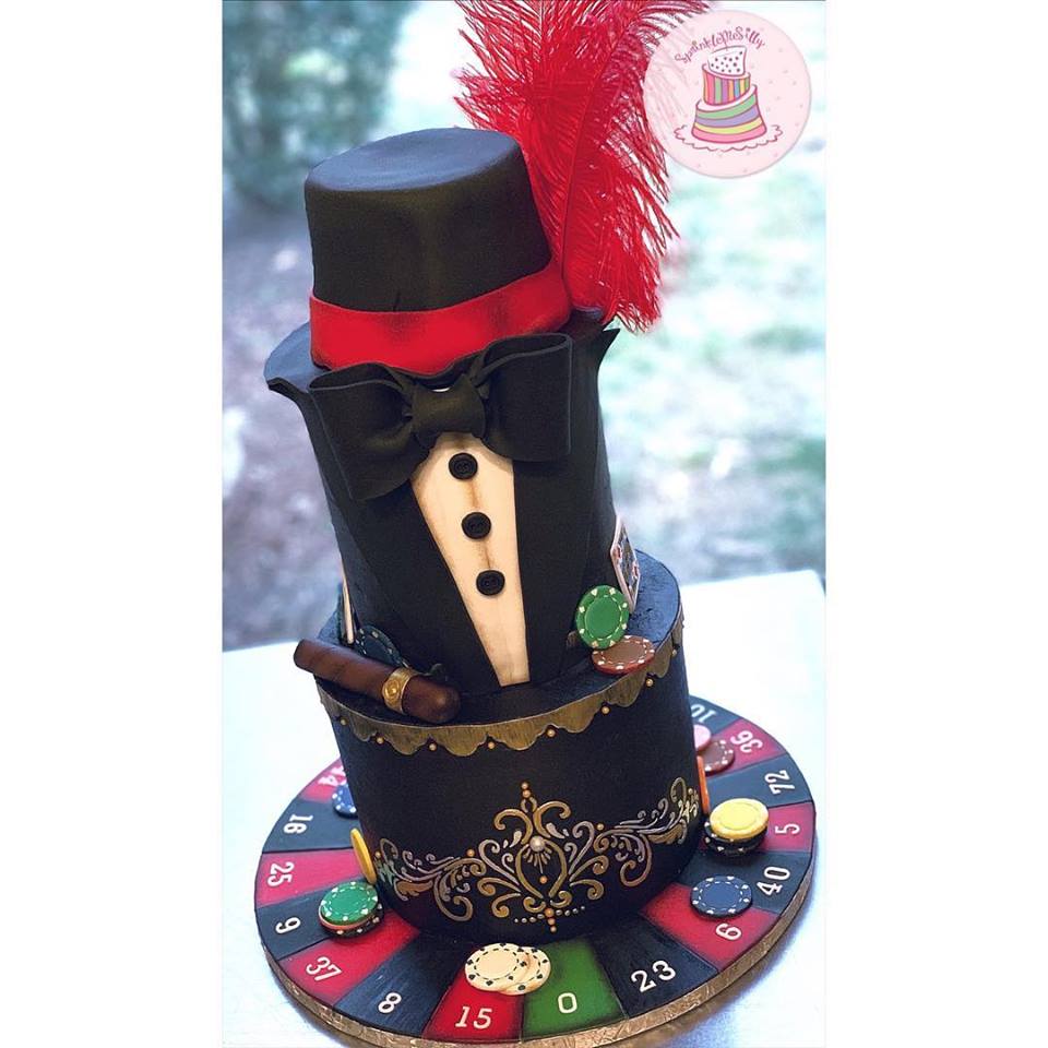 Party Cake Design from the Archive - Sprinkle Me Silly original photo