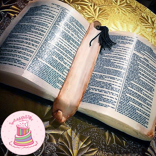 Bible Cake - Sprinkle Me Silly photo