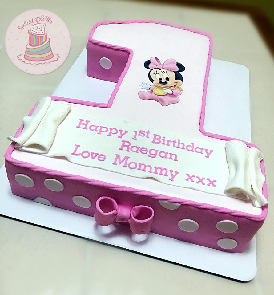 Minnie Mouse #1 Cake - Sprinkle Me Silly photo
