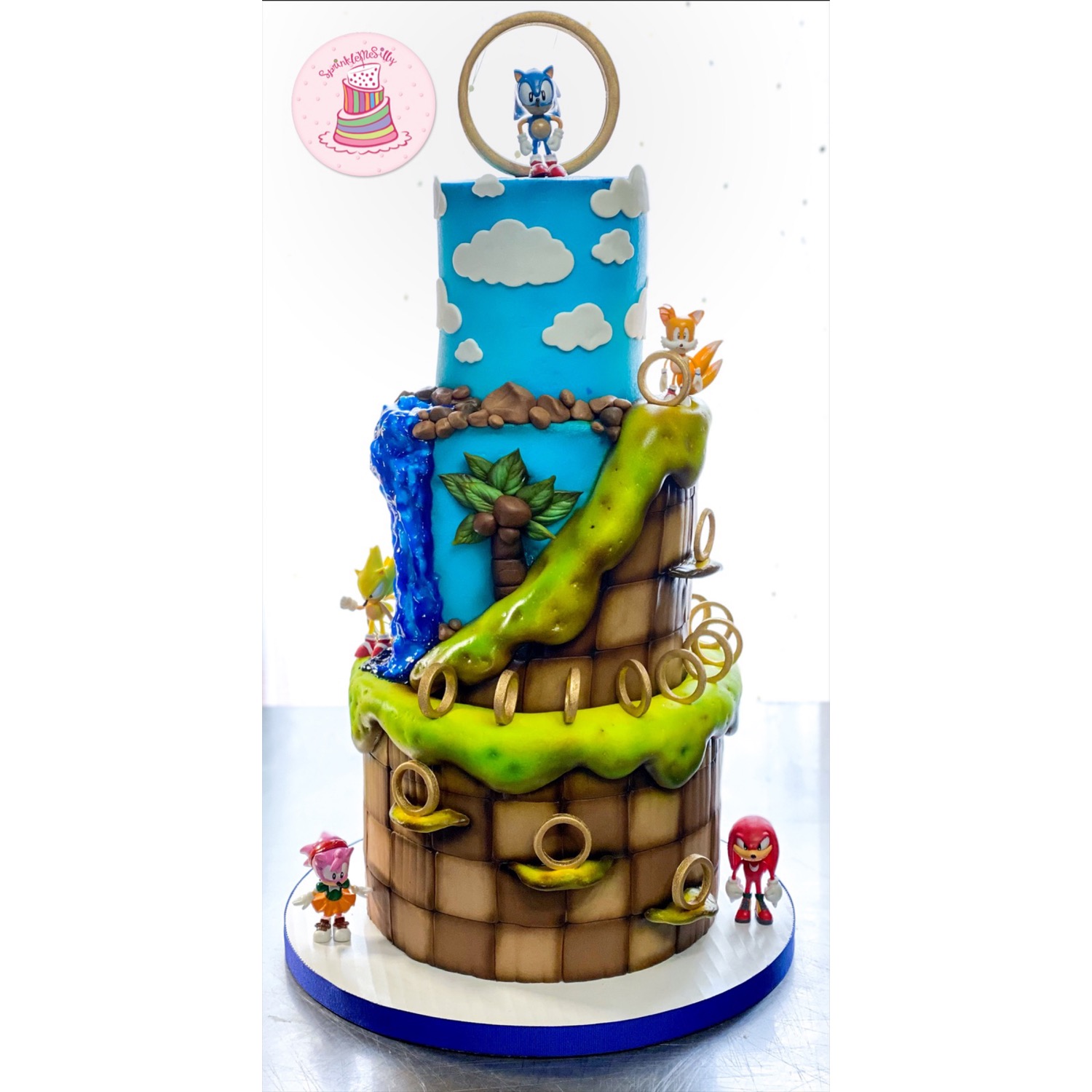 Party Cake Design from the Archive - Sprinkle Me Silly original photo