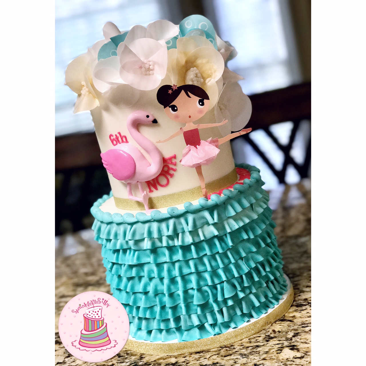 Party Cake Design from the Archive - Sprinkle Me Silly original photo
