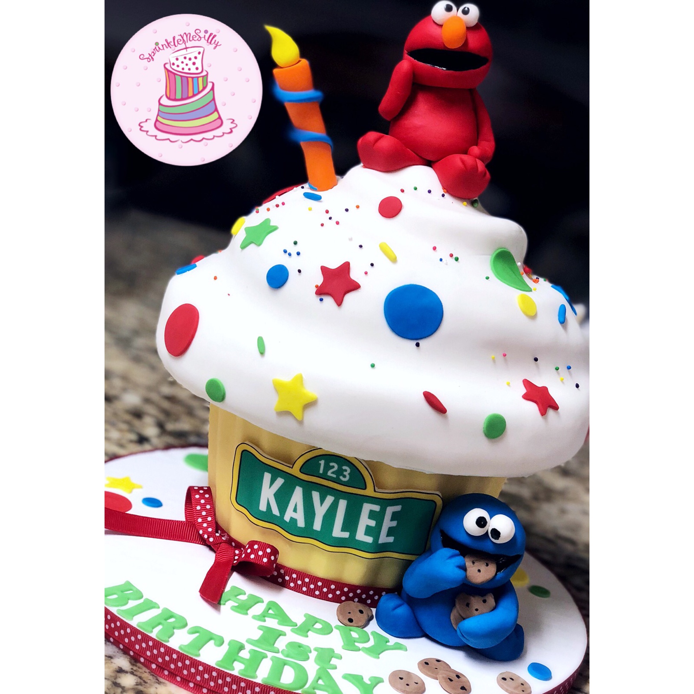 Party Cake Design from the Archive - Sprinkle Me Silly original photo