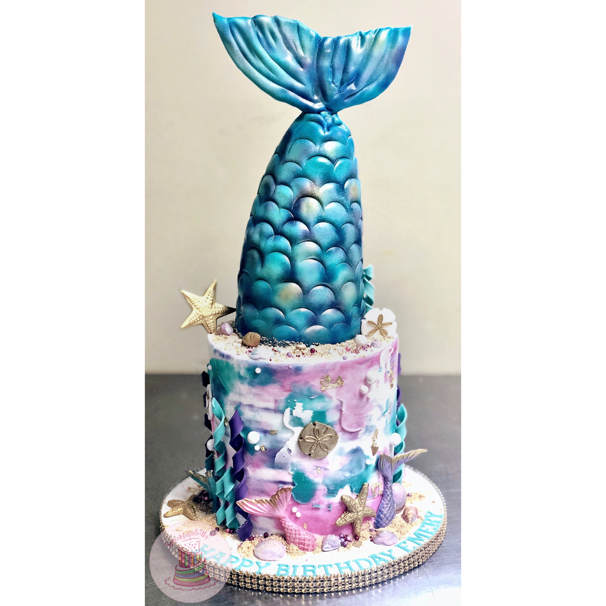 Mermaid Cake - Sprinkle Me Silly photo
