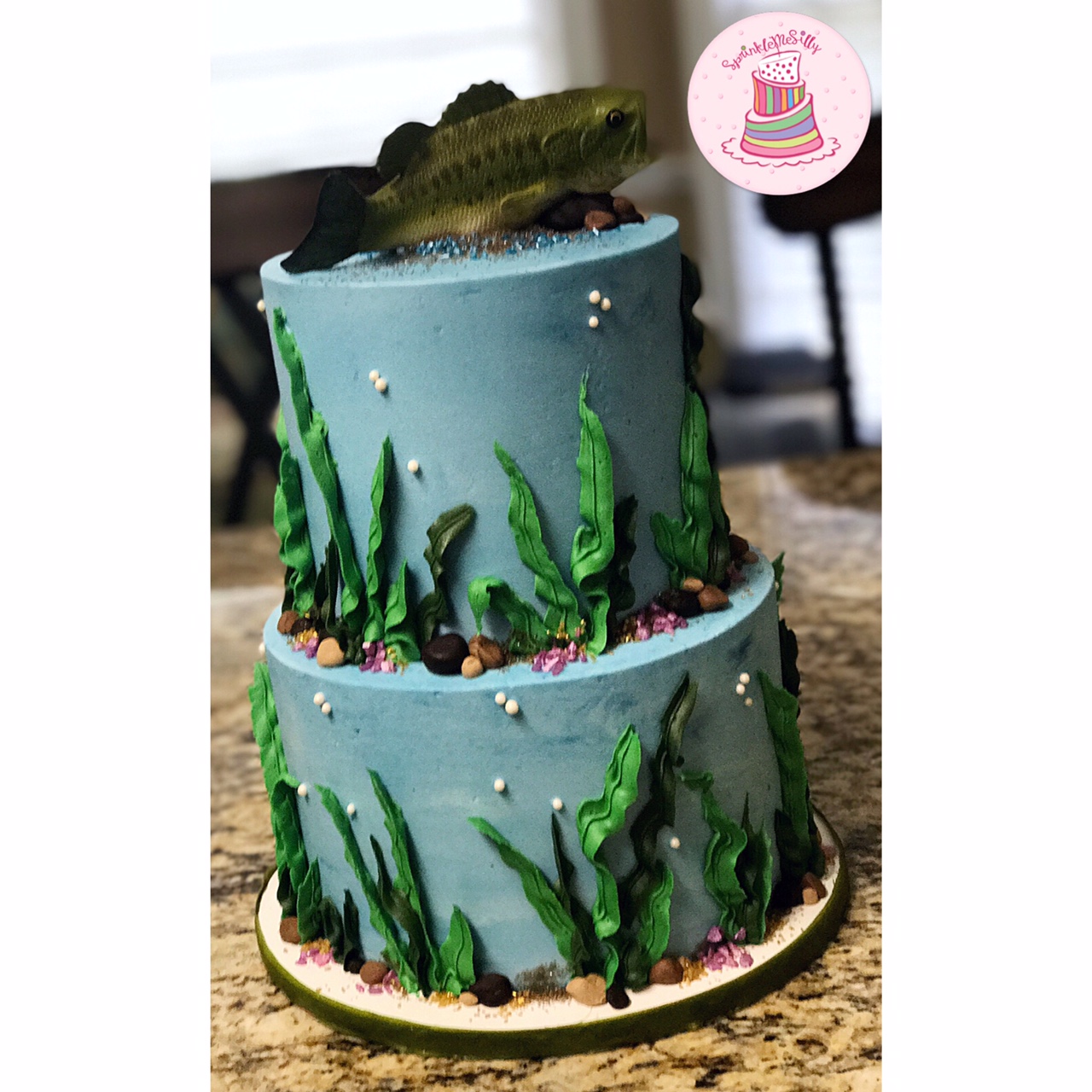 Party Cake Design from the Archive - Sprinkle Me Silly original photo