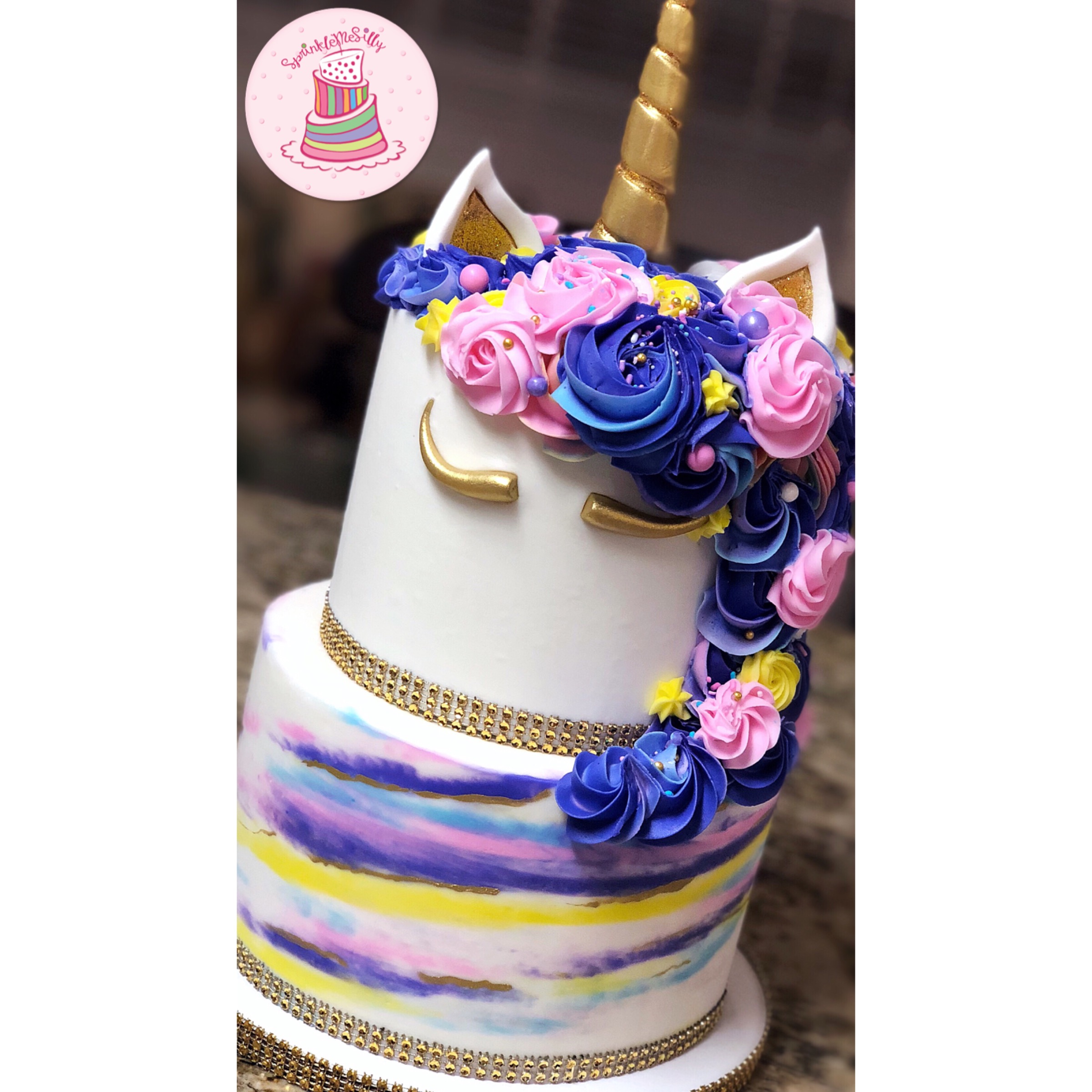 Party Cake Design from the Archive - Sprinkle Me Silly original photo