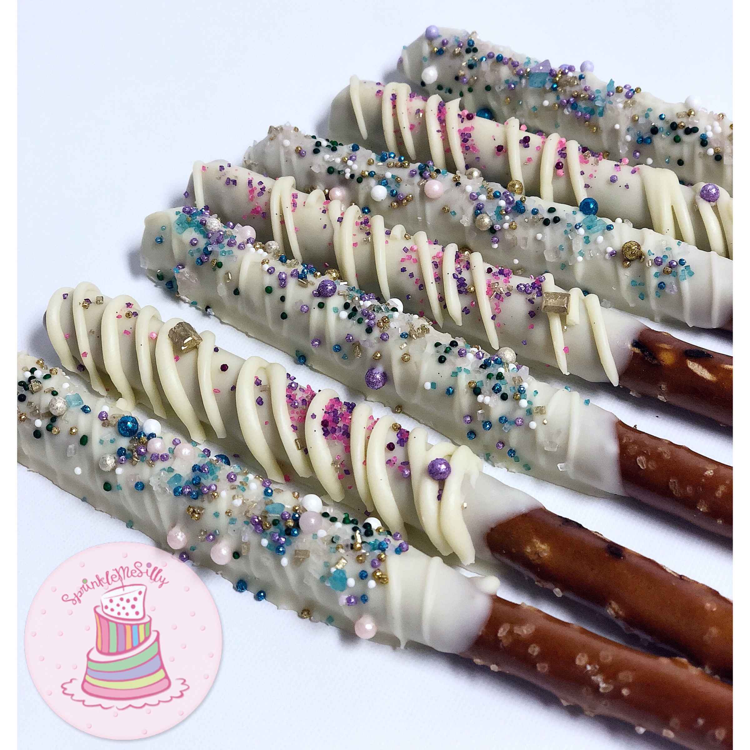 Sprinkle Pretzels - Sprinkle Me Silly photo
