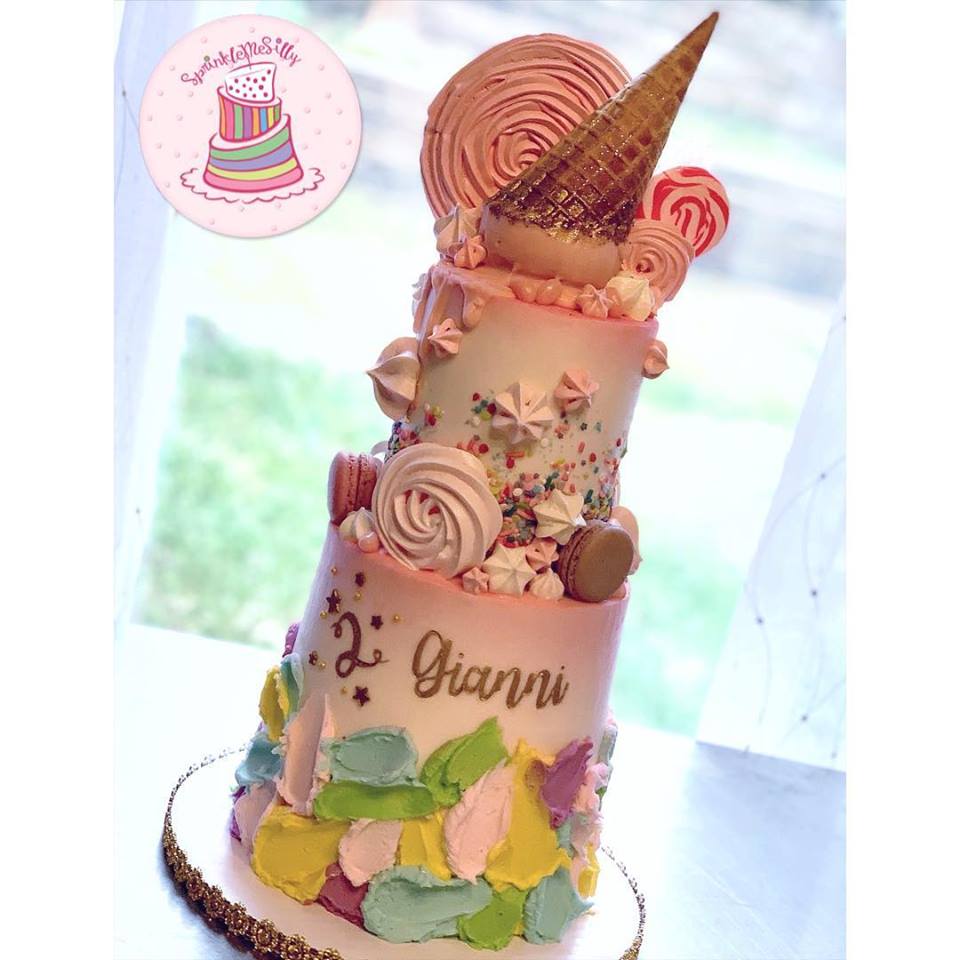 Party Cake Design from the Archive - Sprinkle Me Silly original photo