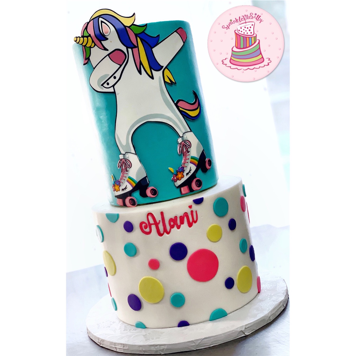 Party Cake Design from the Archive - Sprinkle Me Silly original photo