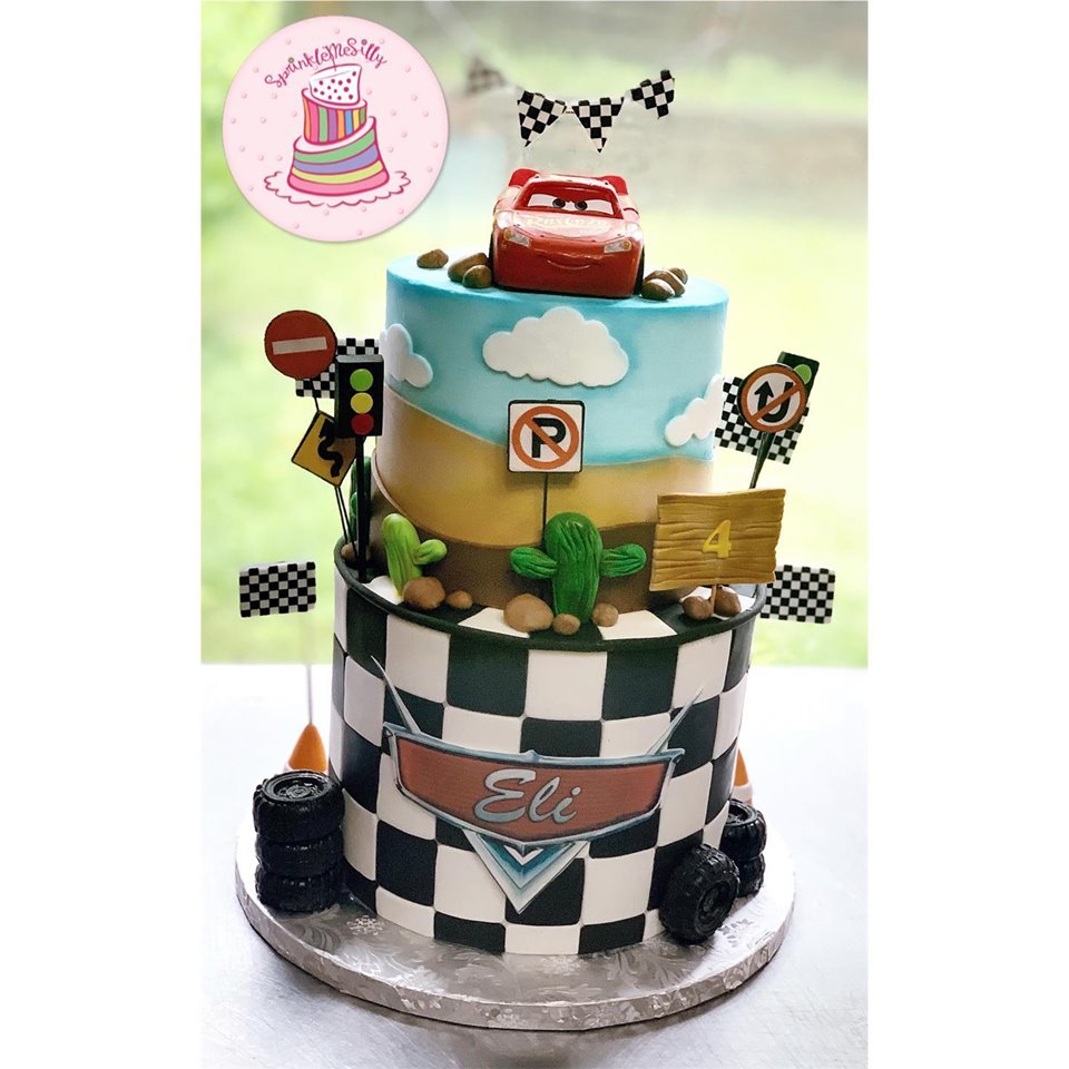 Party Cake Design from the Archive - Sprinkle Me Silly original photo