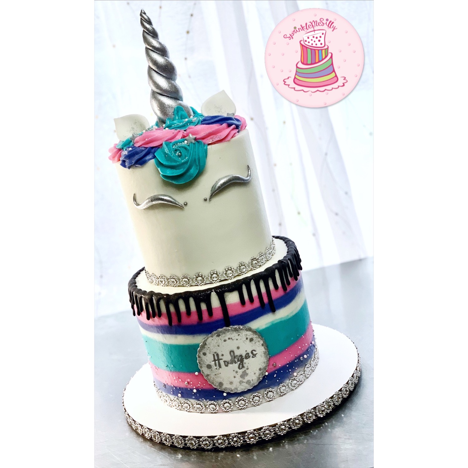Party Cake Design from the Archive - Sprinkle Me Silly original photo