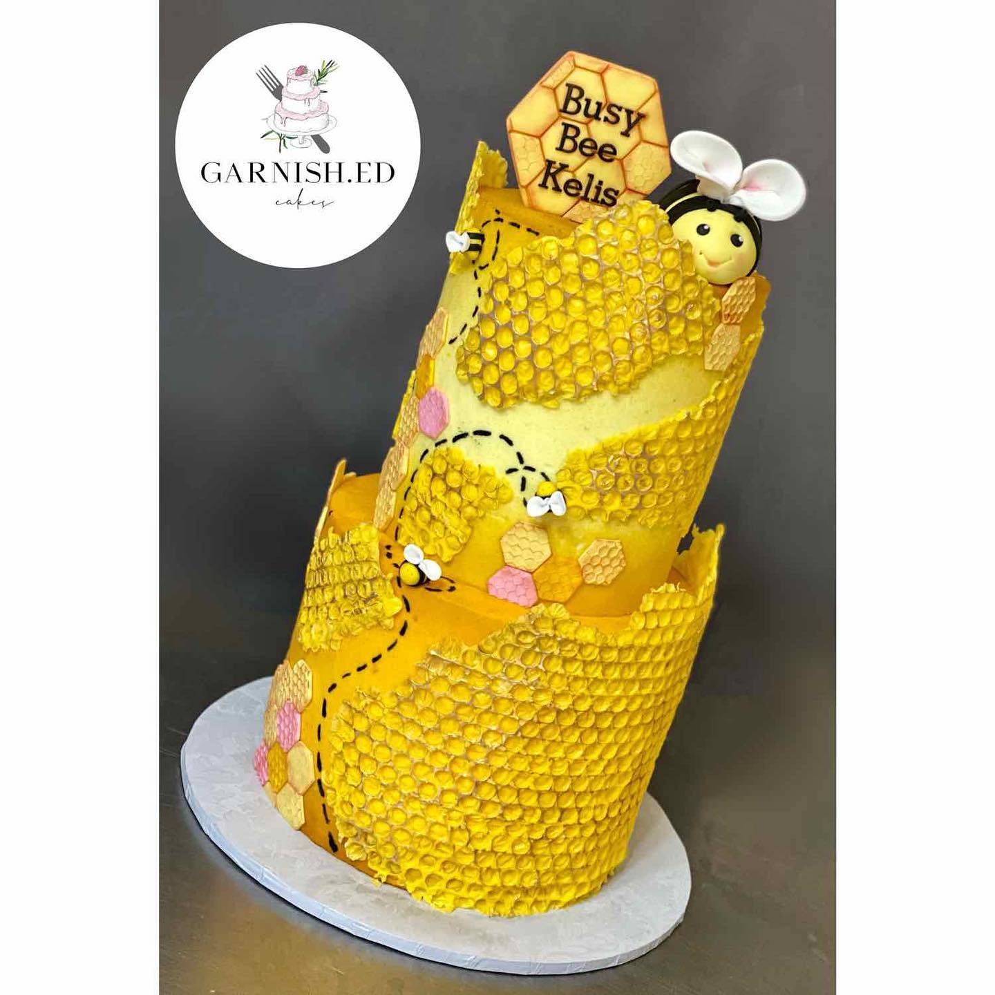 Bumble Bee Cake - Sprinkle Me Silly photo