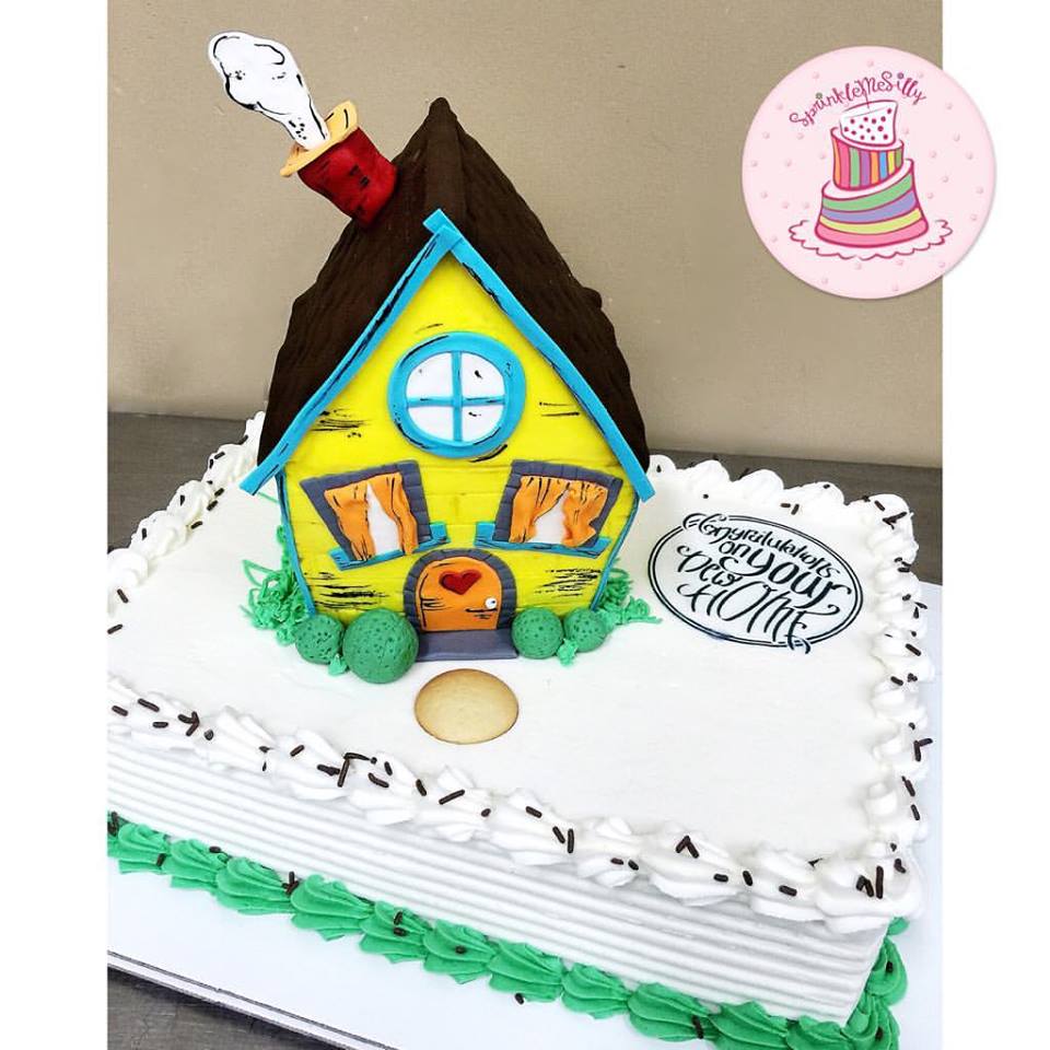 Housewarming Cake - Sprinkle Me Silly photo