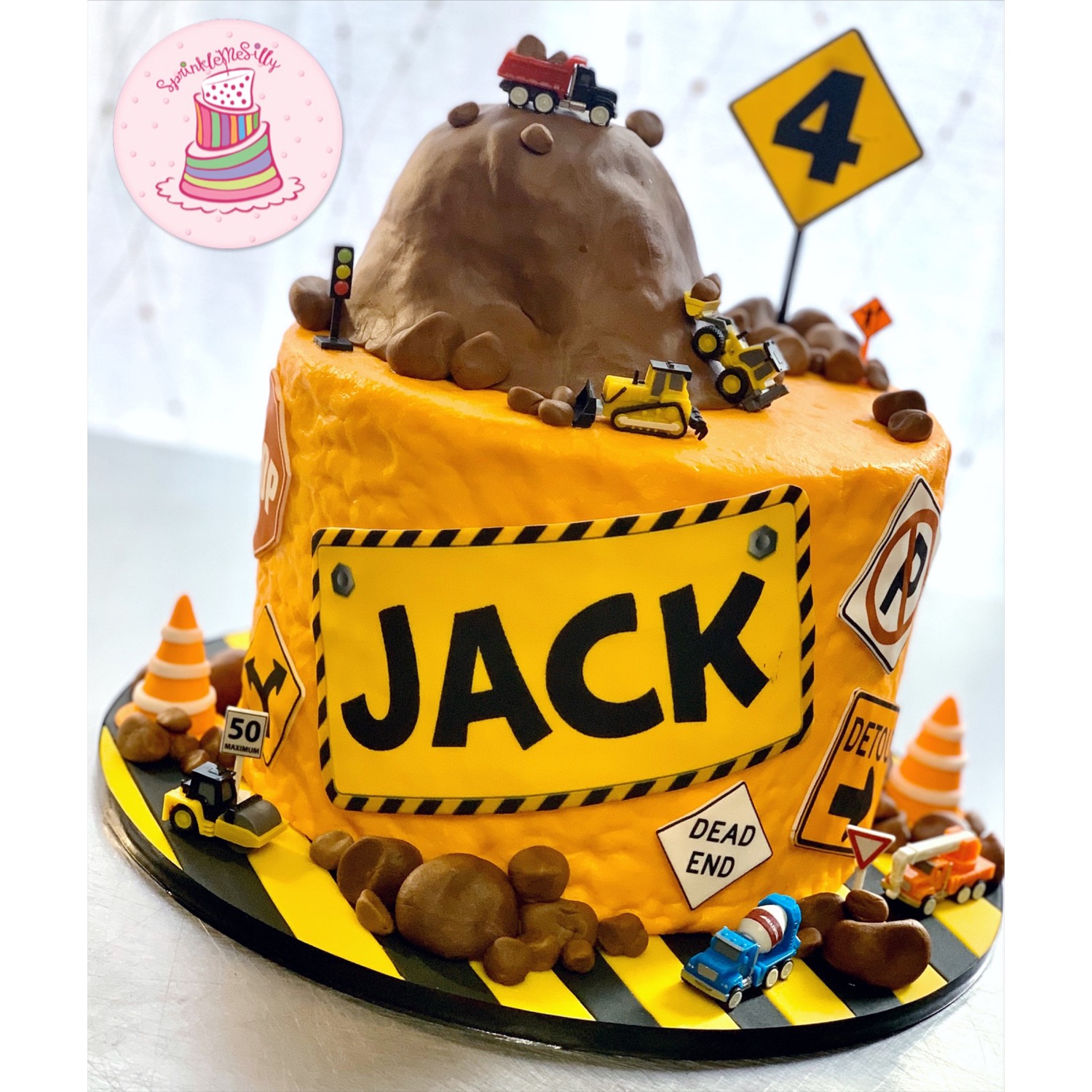 Party Cake Design from the Archive - Sprinkle Me Silly original photo