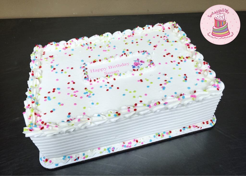 Party Cake Design from the Archive - Sprinkle Me Silly original photo