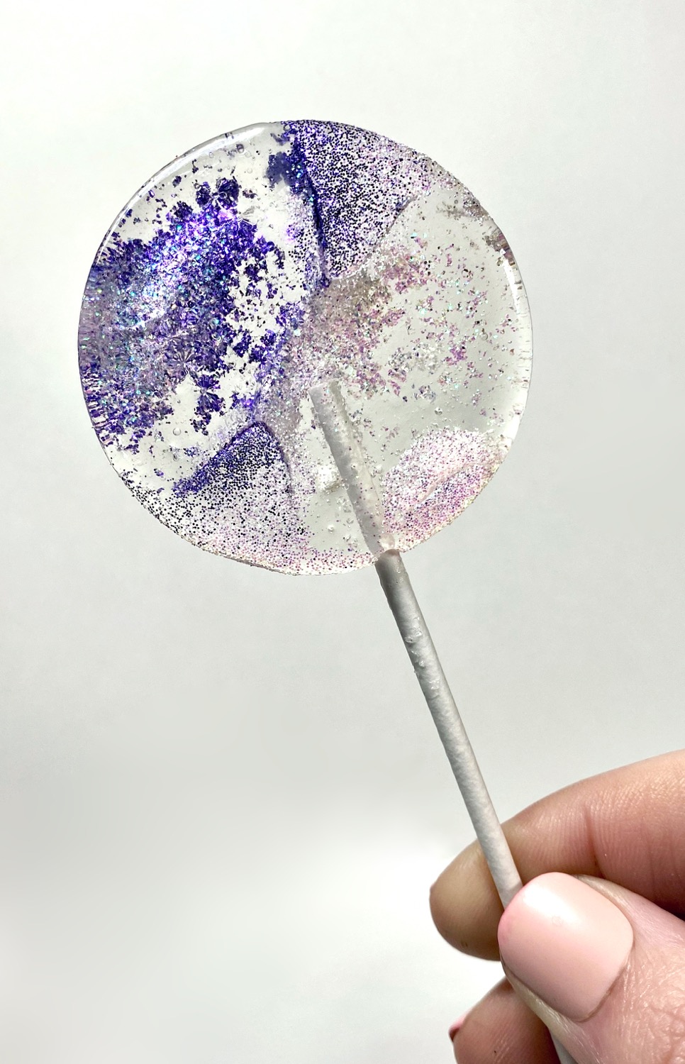Glittery Sugar Lollipops - Sprinkle Me Silly photo