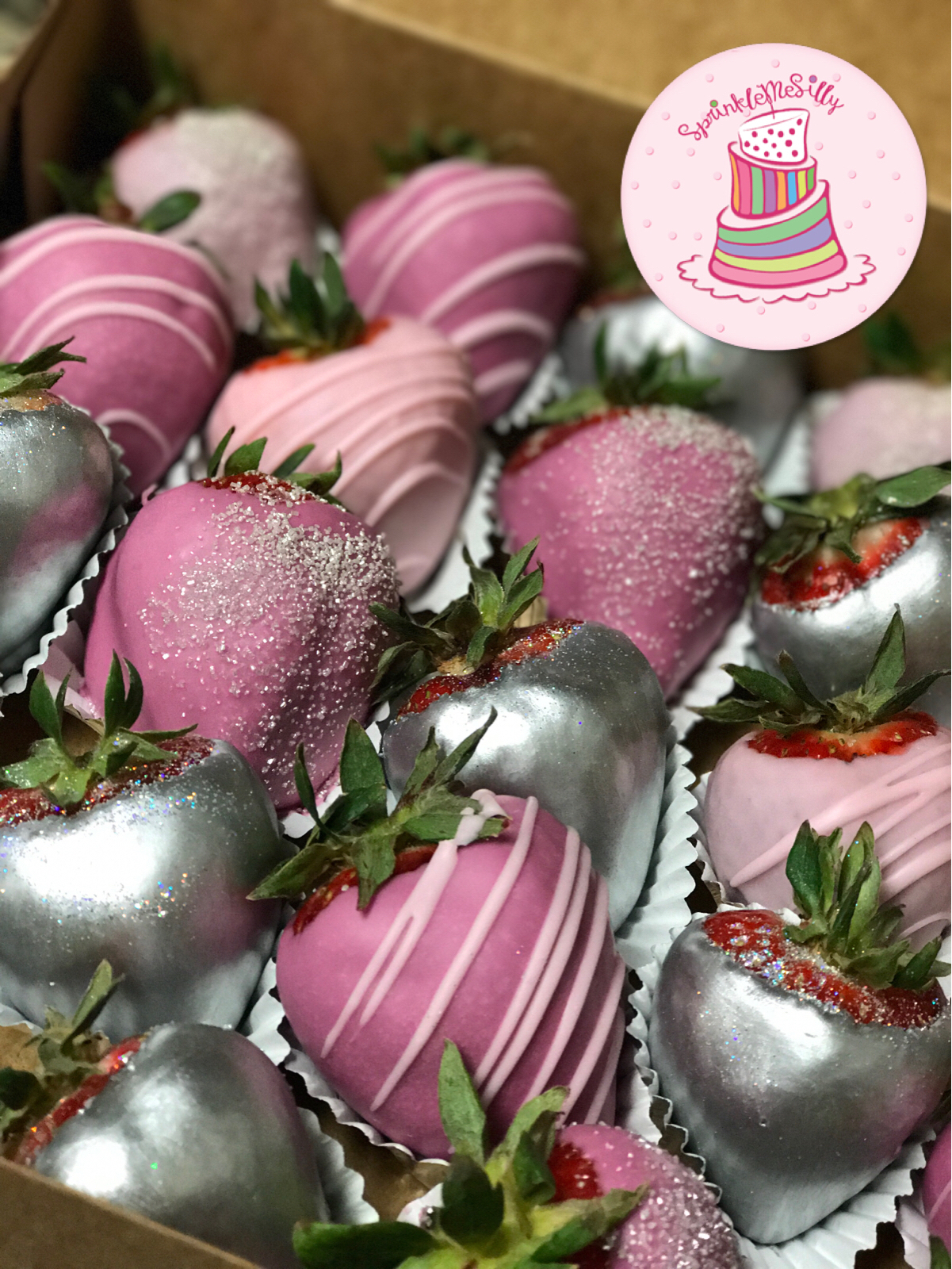 Chocolate Covered Strawberries - Sprinkle Me Silly photo