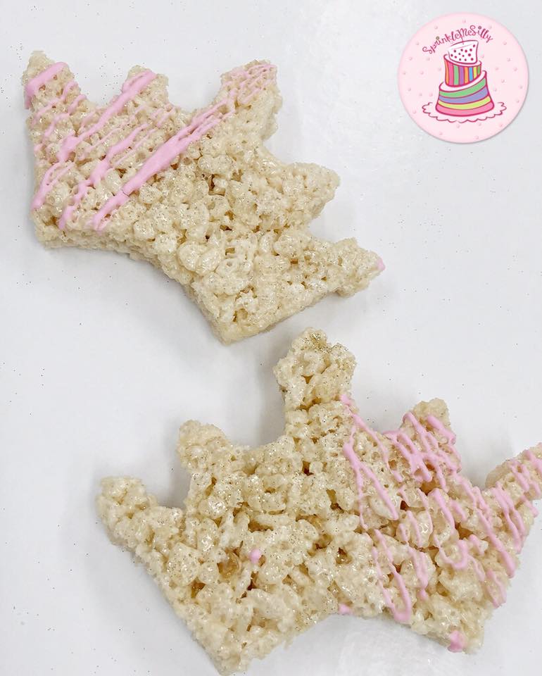 Crown Rice Krispy Treats - Sprinkle Me Silly photo