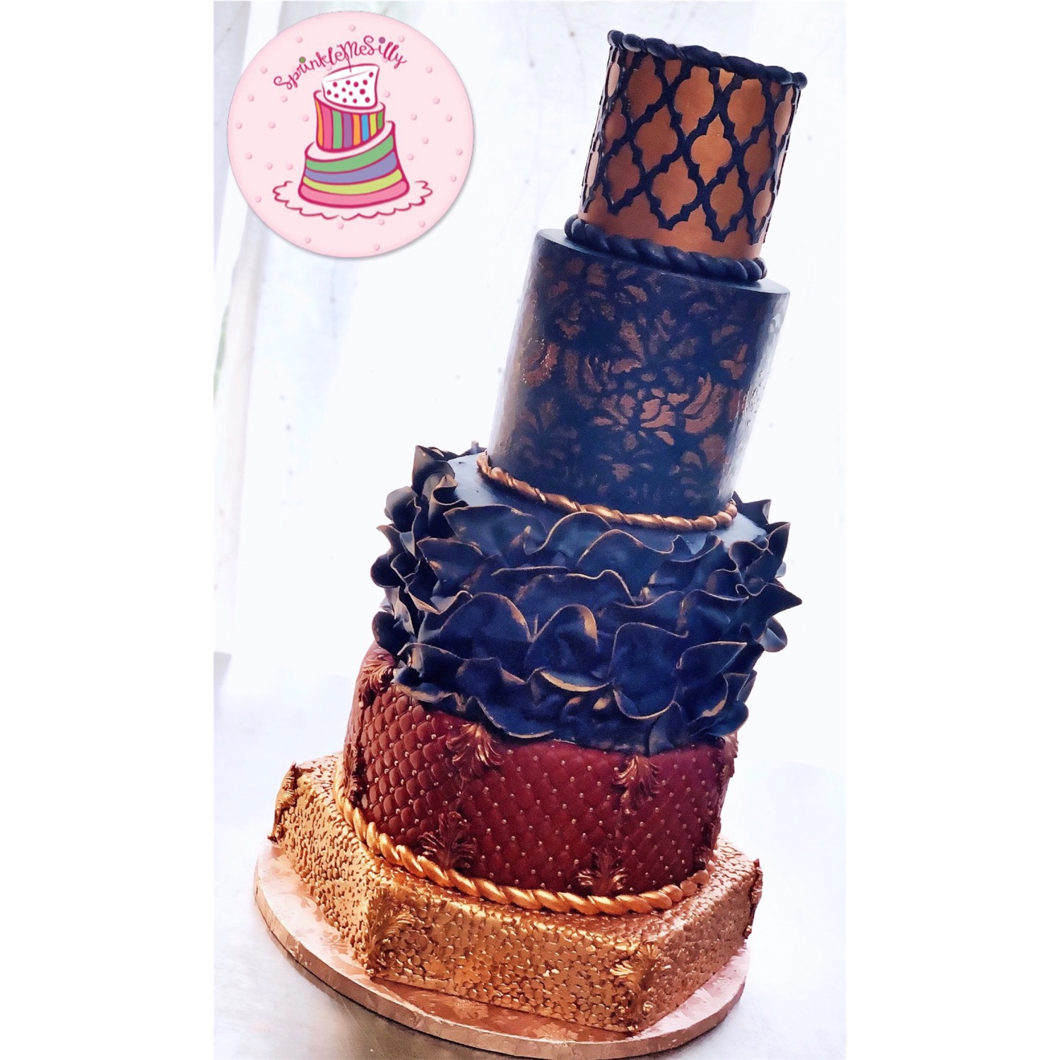 Party Cake Design from the Archive - Sprinkle Me Silly original photo