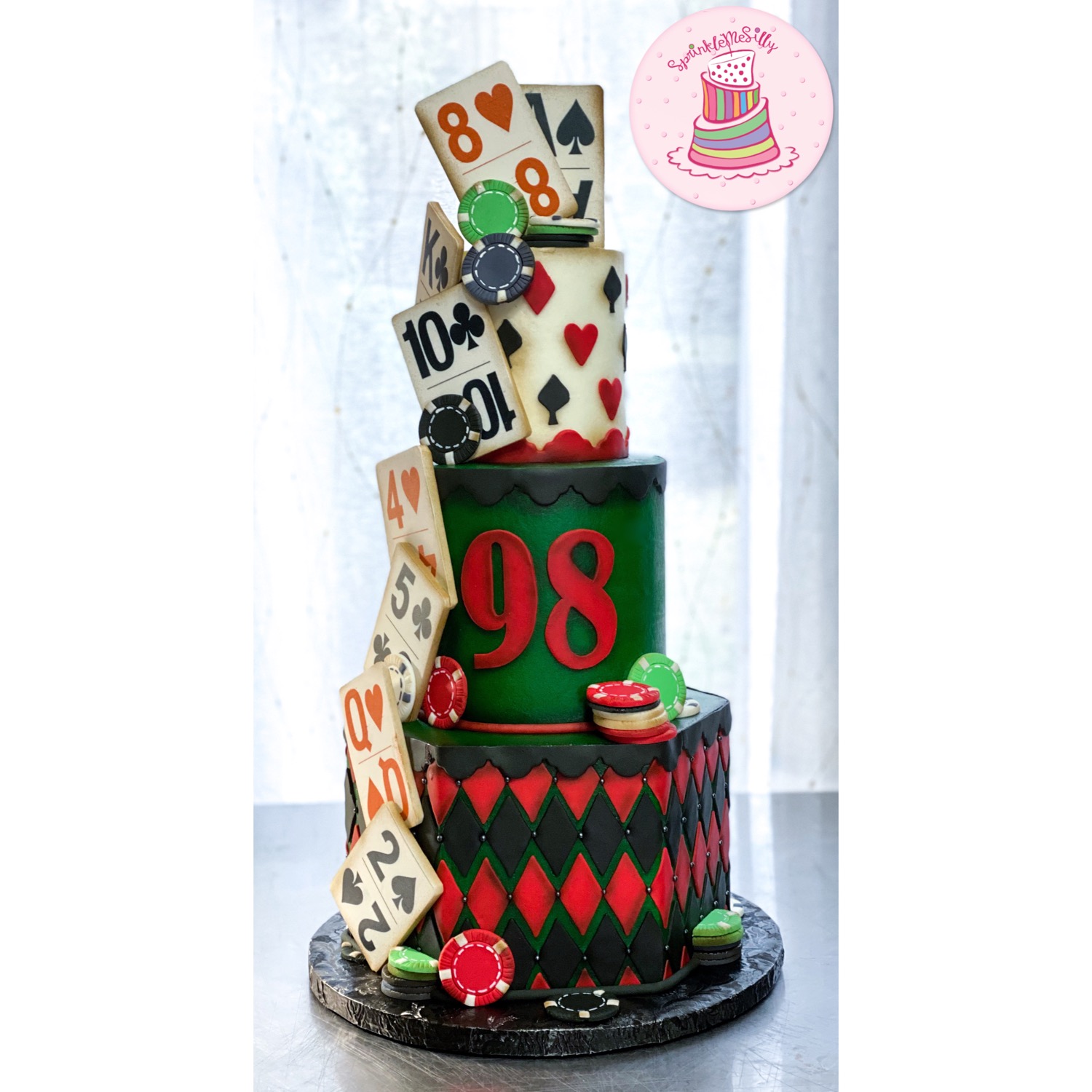 Party Cake Design from the Archive - Sprinkle Me Silly original photo