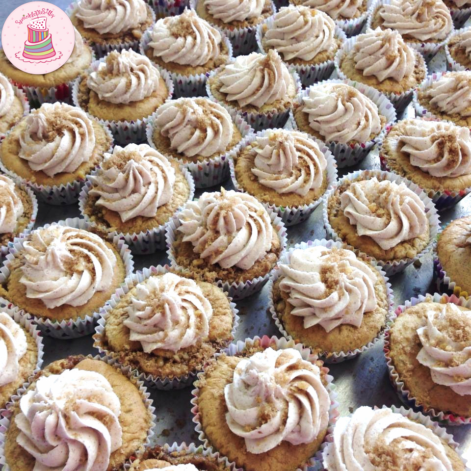 Cinnamon Cupcakes - Sprinkle Me Silly photo