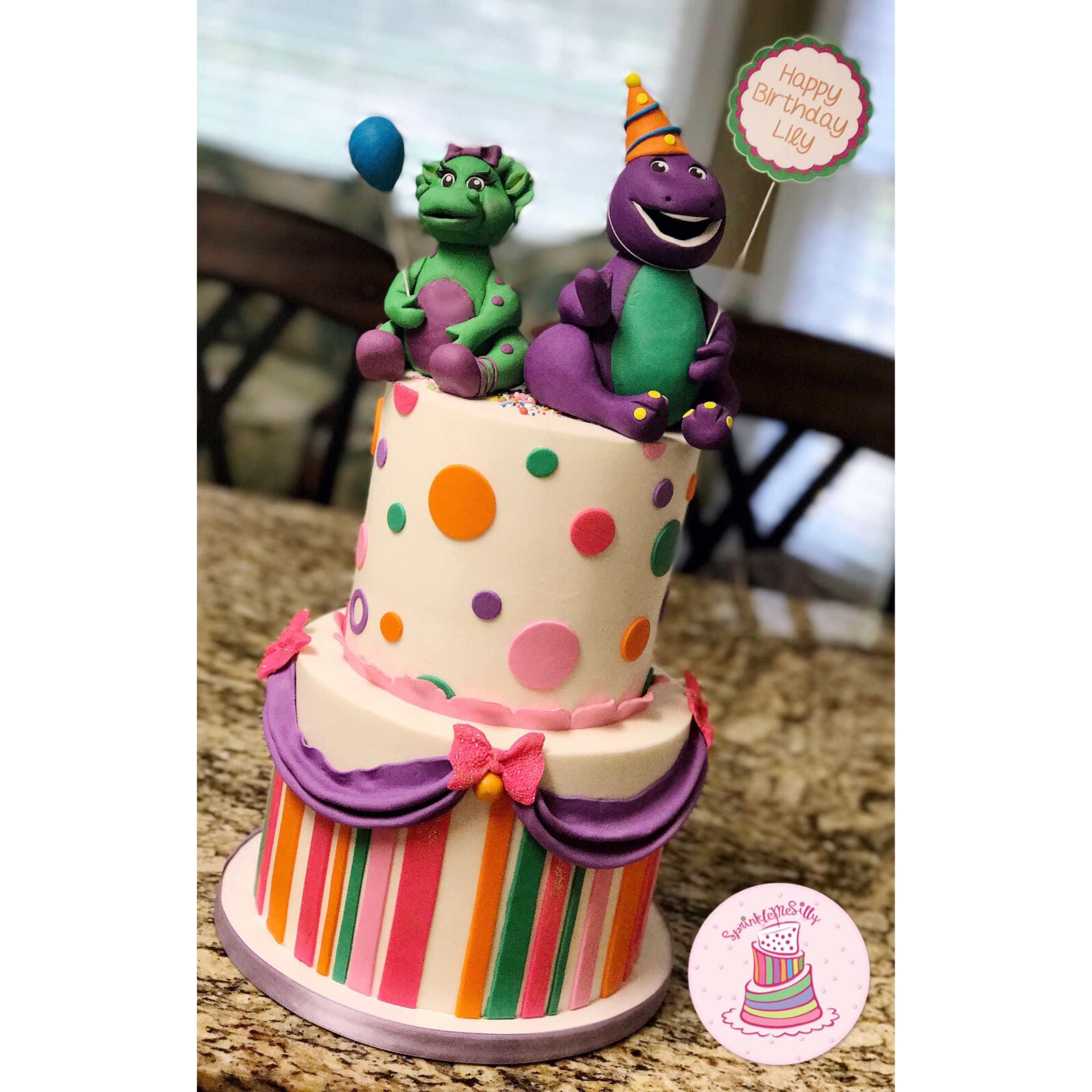 Party Cake Design from the Archive - Sprinkle Me Silly original photo
