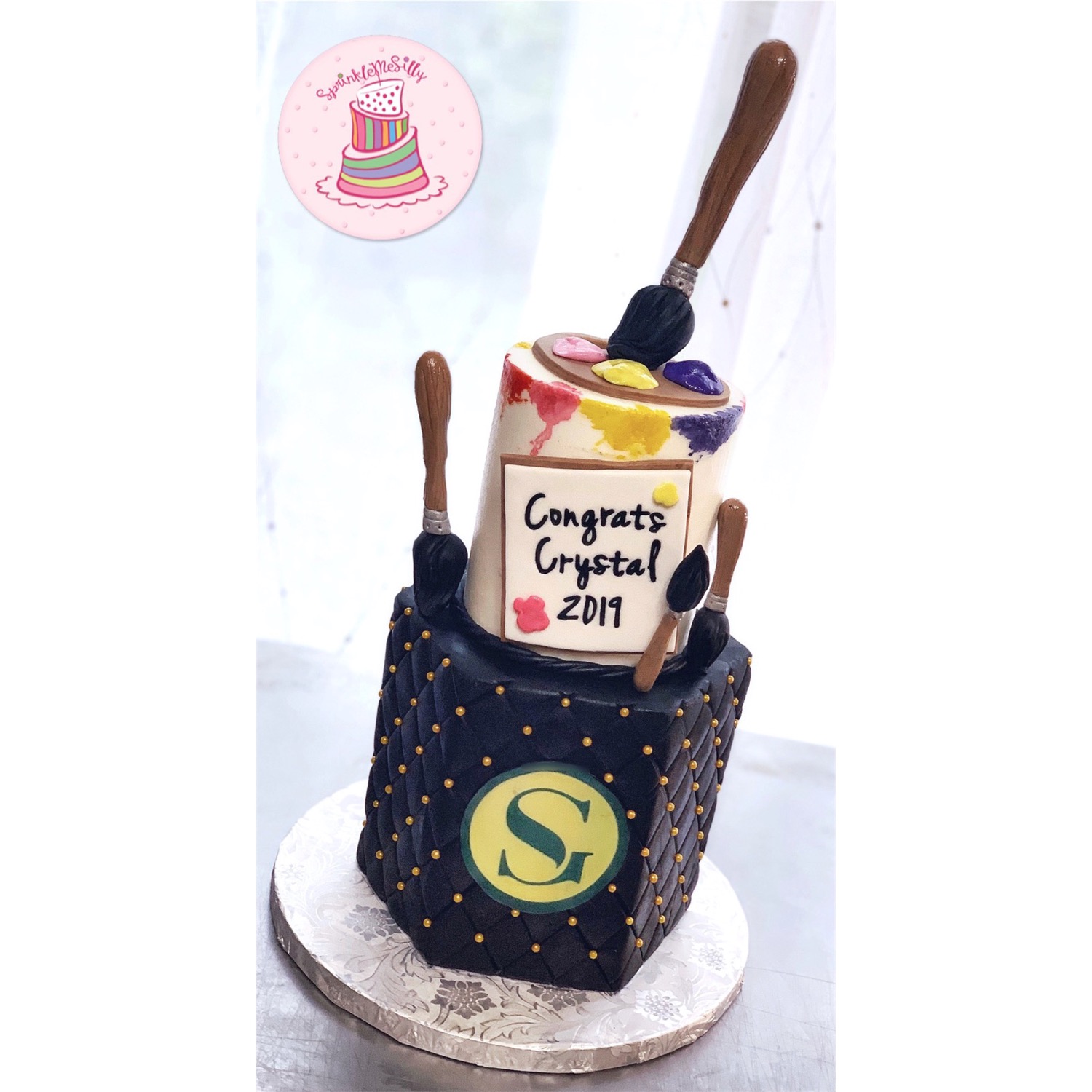 Party Cake Design from the Archive - Sprinkle Me Silly original photo