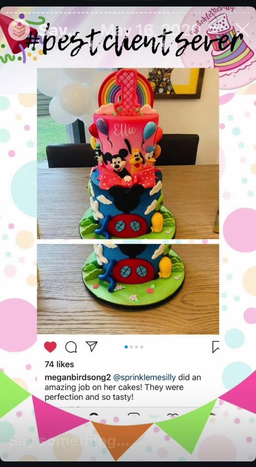Original customer review screenshot 18 from Sprinkle Me Silly's Say What story highlight