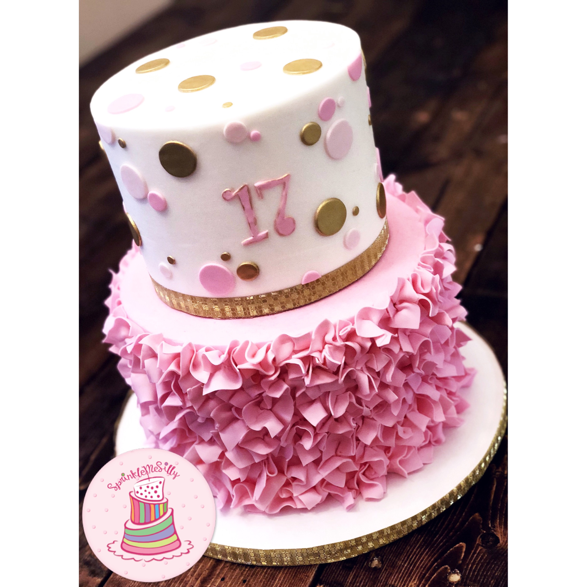 Party Cake Design from the Archive - Sprinkle Me Silly original photo