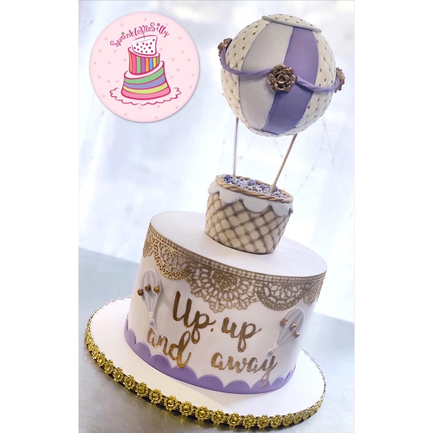 Party Cake Design from the Archive - Sprinkle Me Silly original photo