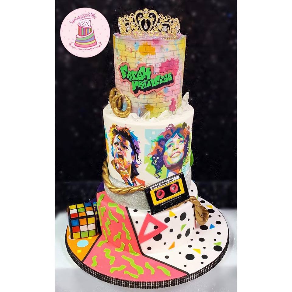 Party Cake Design from the Archive - Sprinkle Me Silly original photo