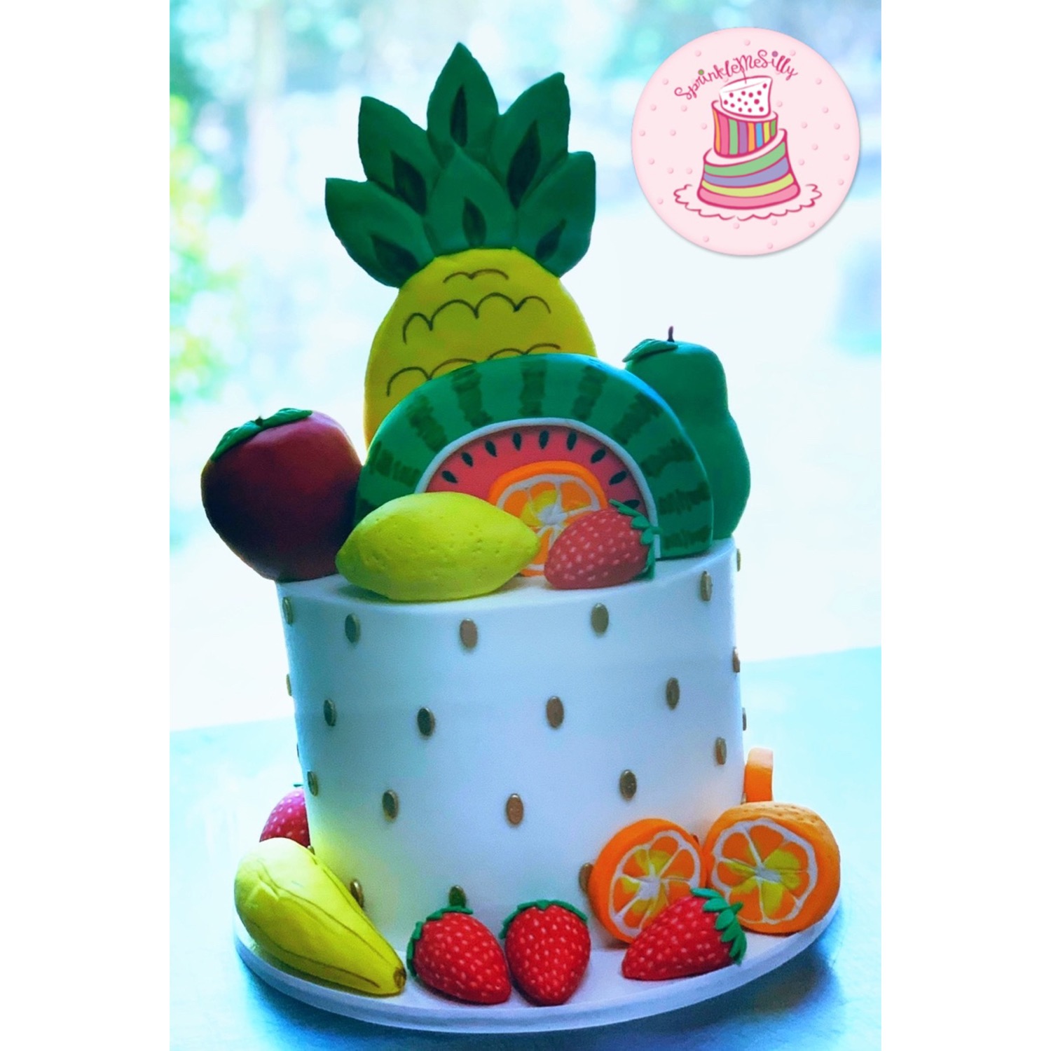 Party Cake Design from the Archive - Sprinkle Me Silly original photo