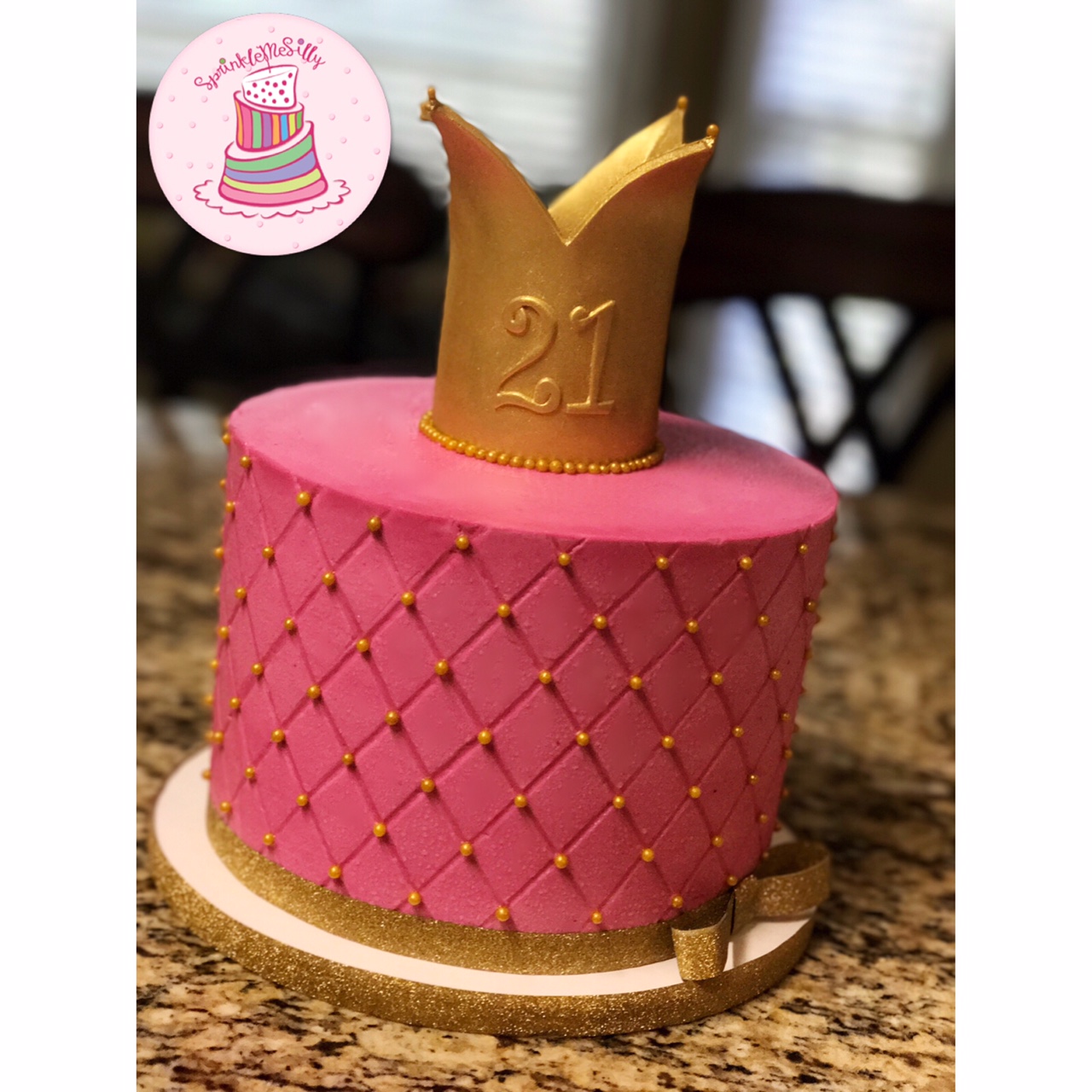 Party Cake Design from the Archive - Sprinkle Me Silly original photo