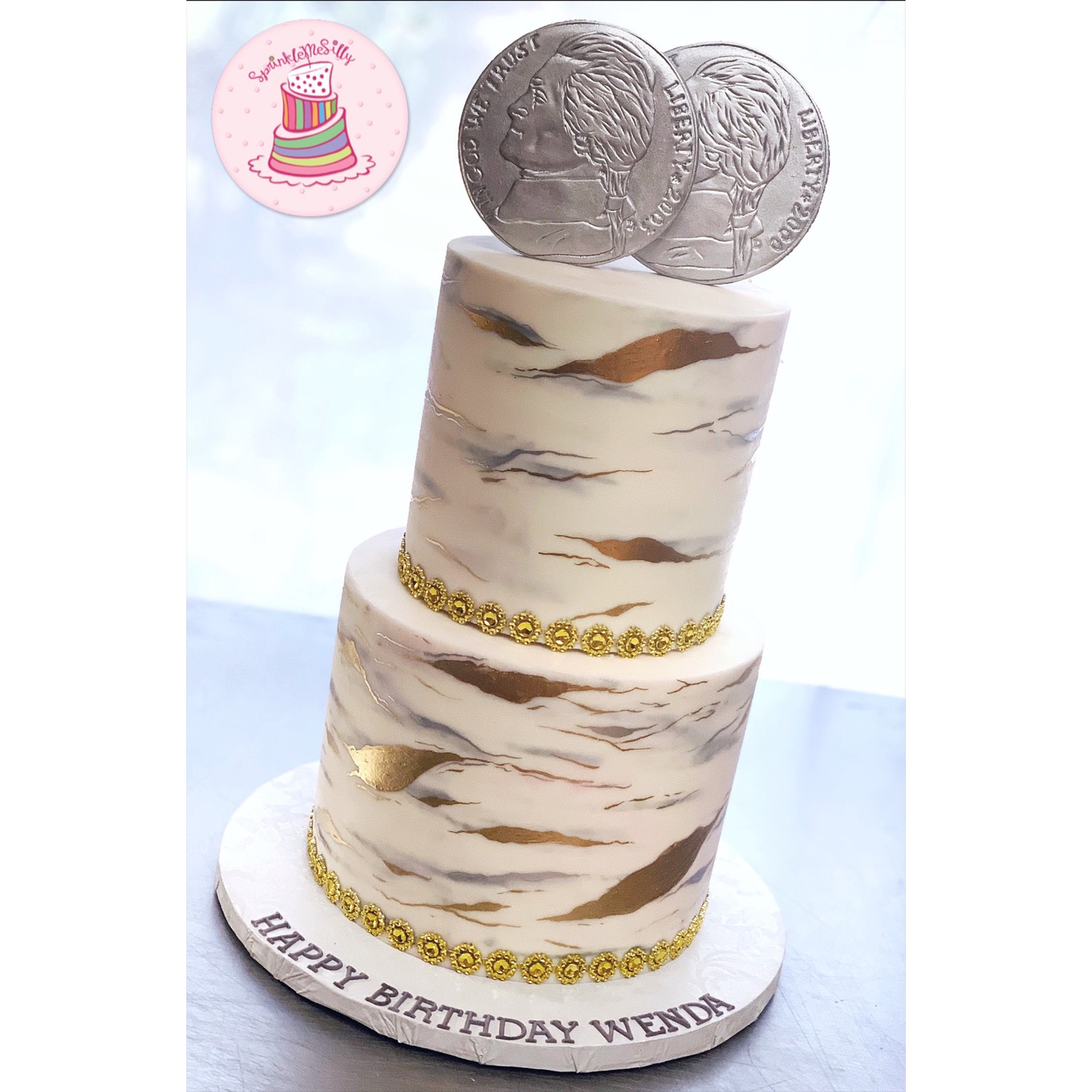 Party Cake Design from the Archive - Sprinkle Me Silly original photo